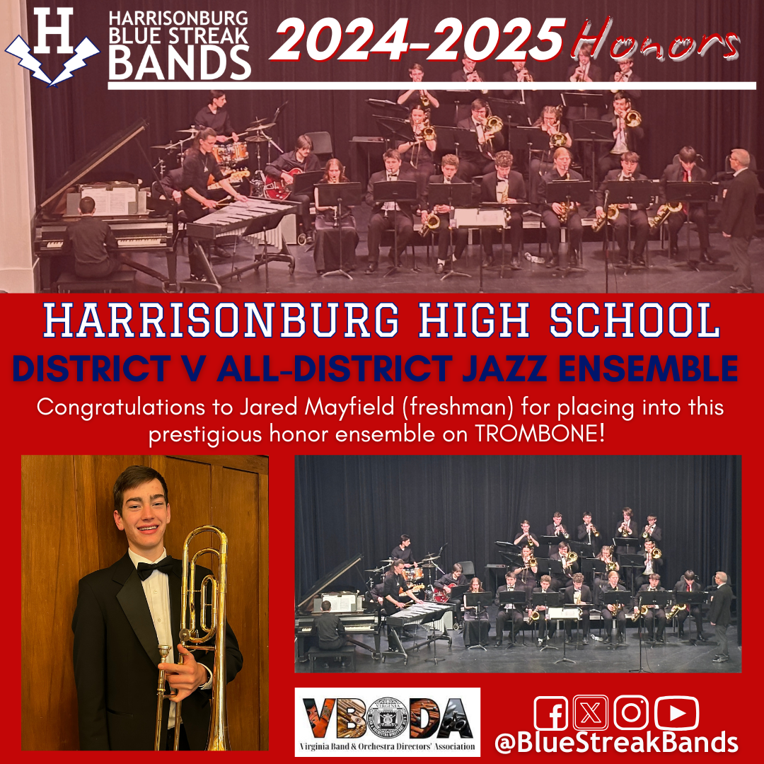 2025 All DIstrict Jazz Jared Mayfield